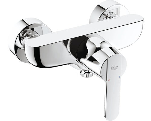 Baterie de dus Grohe Get 32888000, 1/2'', monocomanda, aparent, cartus ceramic, Crom