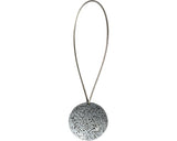 Magnet Decorativ Rock Pentru Perdea - Cu Fir Metalic De Fixare, Gri