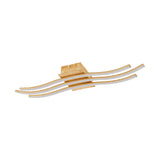 Plafoniera MIRAFLORES LED, 97743, Aluminiu, Metal, Auriu, 2X8,6W, 2000+1000 lumeni, 3000 K Calda