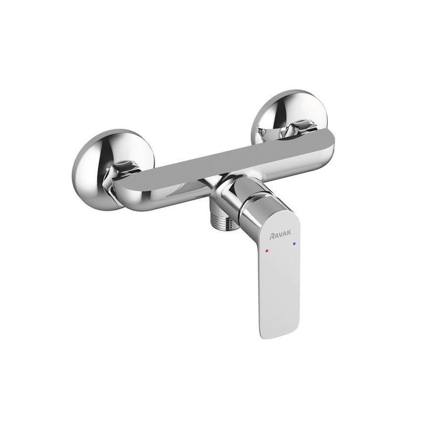 Baterie sanitara dus, RAVAK, CL 032.00, Alama, Argintiu, 150 mm