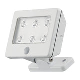 Proiector cu LED integrat Lero 0, 36W 30 lumeni IP54, senzor de miscare, lumina rece, alb