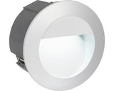Spot Led Incastrat Zimba 3, 7w 400 Lumeni 140x140 Mm Ip65, Argintiu