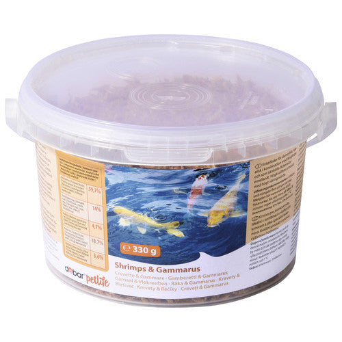 Hrana pentru pesti de iaz Dobar Creveti si Gammarus 330 g