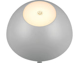 Veioza Cu Led Integrat Ricardo 1, 5w 240 Lumeni, Pentru Exterior Ip54, Incarcare Usb, Gri