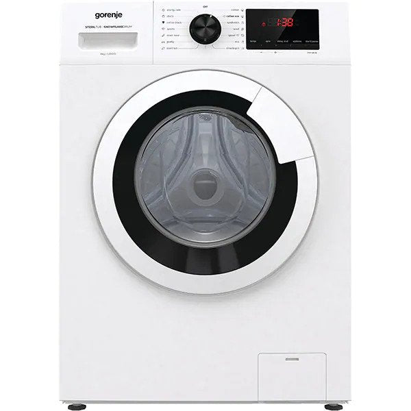Masina de spalat rufe frontala GORENJE WHE62S3, TotalWeightControl, 6kg, 1200rpm, Clasa A+++, Alb