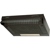 Hota Traditionala CATA F-2060 BK, 1 motor, 193.5 m3/h, L 60 cm, Negru
