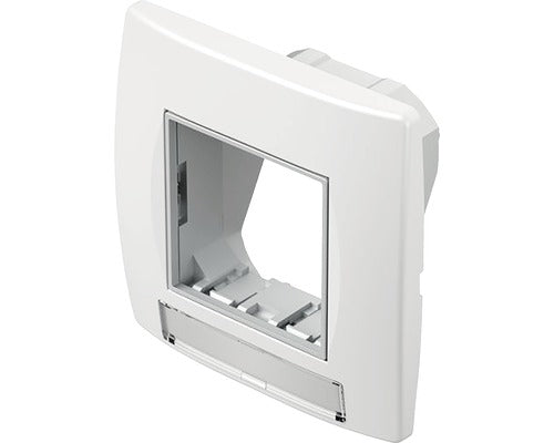 Rama Aparataje Tem Universal 2 Module, Protectie In Doza Ip44, Alb