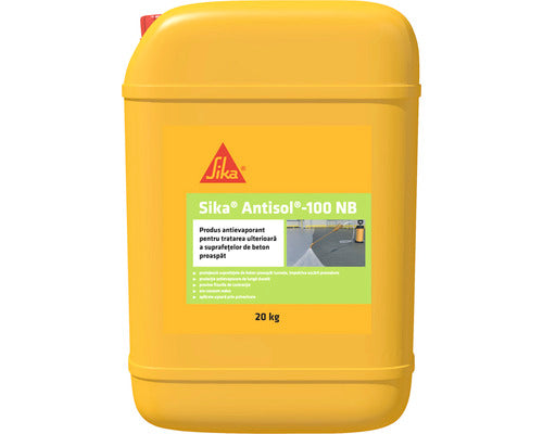 Antievaporant Beton Sika Antisol 100 NB 20 kg Pentru Tratarea Ulterioara a Suprafetelor Proaspat Turnate