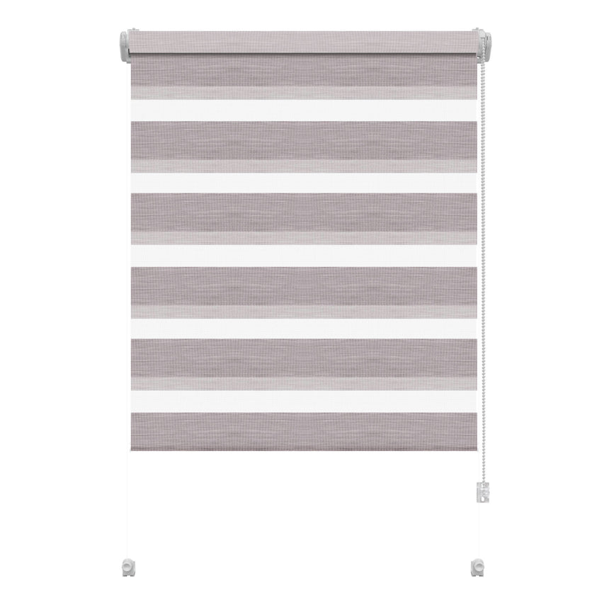 Stor, jaluzea tip rulou mini Gardinia Zebra 42.5/150 cm silvalin mocca 742