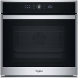 Cuptor incorporabil Whirlpool WOI4S8CM1SXA, Electric, 73 l, Autocuratare catalitica, Tehnologie al 6-lea simt, Casa A+, Negru/Inox