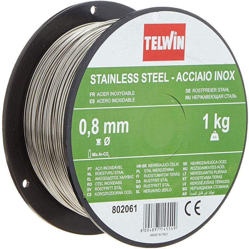 Sarma sudura Inox Telwin 0.8 mm rola 1 kg - pentru sudura MIG-MAG