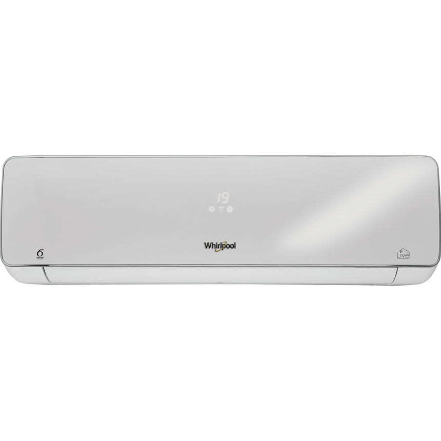 Aparat de aer conditionat Whirlpool SPIW309A3WF20 Premium Wi-Fi, 9000 BTU, Clasa A+++, Filtru Hepa, 4D air flow, Voice control, 6Th Sence, R32