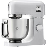 Robot de Bucatarie KENWOOD KMix KMX750AW, vas 5l, 1000W, 6 Trepte Viteza, Alb-Argintiu