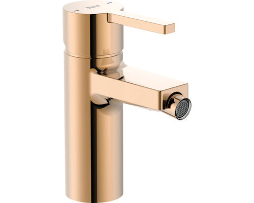 Baterie bideu monocomanda Roca Naia rose gold