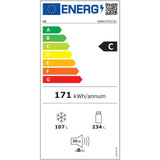 Combina Frigorifica LG GBB61PZGCN1, No Frost, 341 l, H 186 cm, Clasa C, Argintiu
