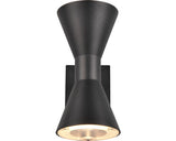 Aplica Sus/jos Ardas Gu10 Max. 2x10w, Negru