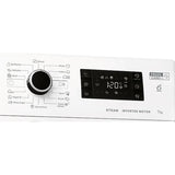 Masina de Spalat Rufe Frontala Slim WHIRLPOOL FWSG 71283 BV EE N, 6th Sense, 7 kg, 1200 rpm, Clasa D, Alb