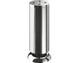 Picior Mobila Rotund Hettich Salinio & Salinia Ø50x(150-160) Mm, Inaltime Reglabila, Otel Nuanta Inox