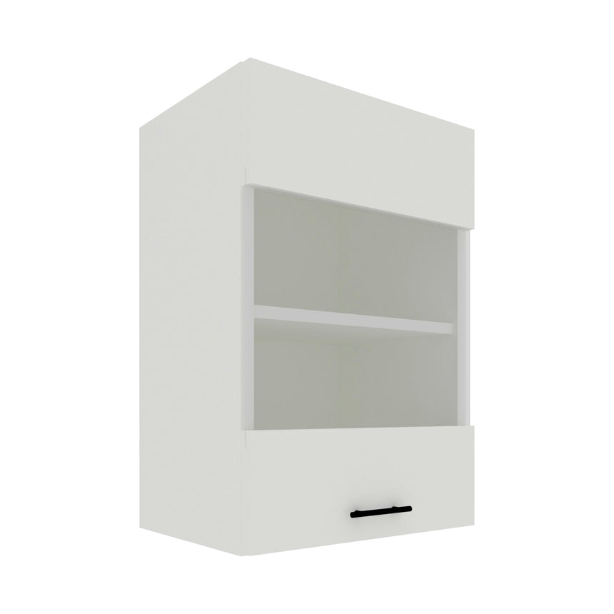 Corp Superior haaus Karo, O Usa, cu sticla, Alb, 40 x 30 x 60 cm