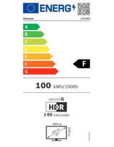 Televizor LED Hisense 65A6BG, 164 cm, 4K, Ultra HD, Clasa G