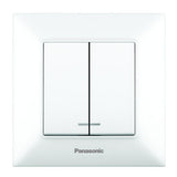 Comutator simplu cu led, bej, arkedia slim