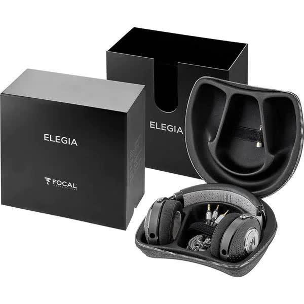 Casti FOCAL Elegia, Cu Fir, Over-Ear, Microfon, Negru-Gri