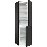Combina frigorifica GORENJE NRK6192SYBK, No Frost Plus, 302 l, H 185 cm, Clasa A++, Negru