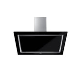 Hota verticala Teka DLV 99670 BK TOS, sistem de extractie perimetrala, 90 cm, sticla neagra