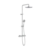 Sistem de dus Roca Victoria, Termostatic, Cu furtun inclus, Crom