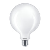 Bec LED glob Philips G120, EyeComfort, E27, 13W (120W), 2000 lm, lumina alba calda (2700K), clasa energetica D