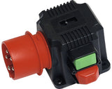 Stecher Trifazic Pce 16a Cu Intrerupator On/off, Montaj Aplicat, Pentru Exterior Ip54