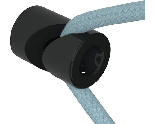 Suport Ornamental De Tavan Creative-cables Pentru Pozitionare Cablu Pendule, Negru