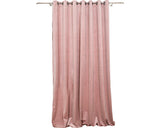 Draperie Cu Inele Castellano Uni Roz Inchis 140x245 Cm