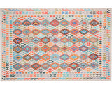 Covor Allegro 124 Romburi Turcoaz 130x200 Cm