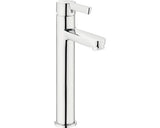 Baterie lavoar monocomanda inalta Roca Saona cu ventil click-clack crom