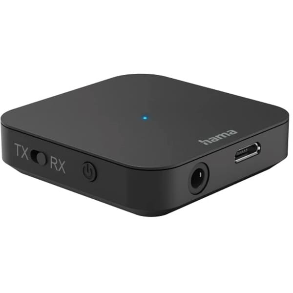 Adaptor Audio 2 in 1 HAMA BT-Senrex, Bluetooth, Jack 3.5mm, Negru