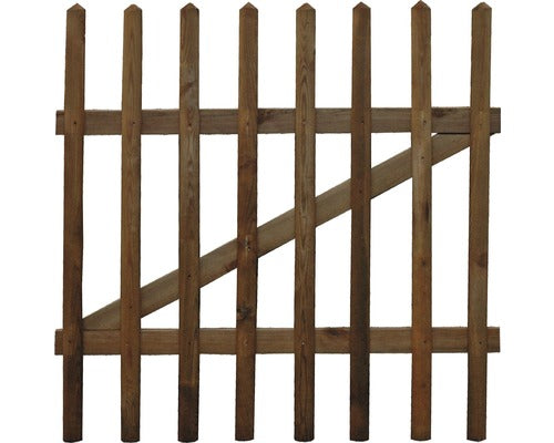 Poarta Verticala Din Sipci, 100x79 Cm, Impregnata In Autoclava
