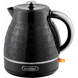 Fierbator Apa ZELMER ZCK7640, 1.7l, 2200W, Negru-Argintiu