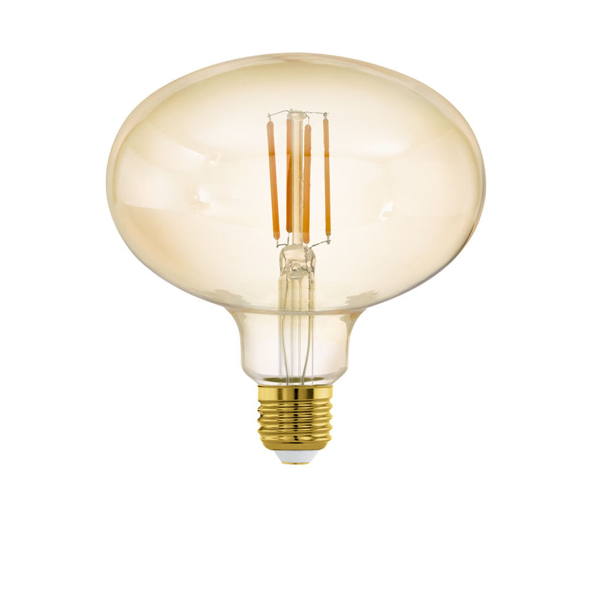 Bec E27 LED EGLO 12596, E27 1X4W 400lm 2200K Lumina calda, Chihlimbar
