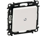Intrerupator Cap-scara Simplu Legrand Valena Life, Cu Lumina, Alb
