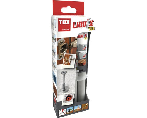 Set Adeziv Pentru Reparatii Dibluri si Suruburi Tox Liquix Sos 25ml