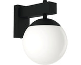 Aplica Bufalata E27 Max. 1x40w, Pentru Exterior Ip44, Negru/alb