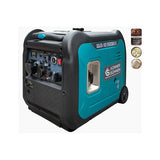 Generator hibrid invertor Könner&Söhnen KS 5500iEG S, 5500W, monofazat, portabil, 9.5 cp, pornire manuala/electrica, 230 V, model motor KS 330i, bobinaj cupru, protectii automate, GPL/benzina