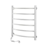 Calorifer Baie PortProsop Electric din Otel NAVIN Camellia 480x600x130 cu termostat, conexiune Stanga
