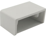 Capace Terminale Canal Cablu Comtec 40x40 Mm, Alb, 5 Bucati