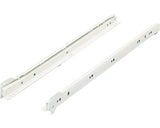Glisiere Tip Sina Cu Roti Hettich Fr302 550mm, Max. 20kg, Culoare Alba, 1 Pereche