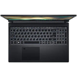 Laptop Gaming ACER Aspire 7 A715-43G-R9R0 AMD Ryzen 7 5825U pana la 4.5GHz, 15.6" Full HD, 8GB, SSD 512GB, NVIDIA GeForce RTX 3050 Ti 4GB, Free Dos, Negru