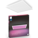 Panou LED RGB inteligent Philips Hue Surimu, Bluetooth, 60W, 3350 lm, lumina alba si colorata, 60x60cm, clasa energetica G