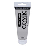 Vopsea acrilica, Daler-Rowney, 120 ml, Argintiu 702