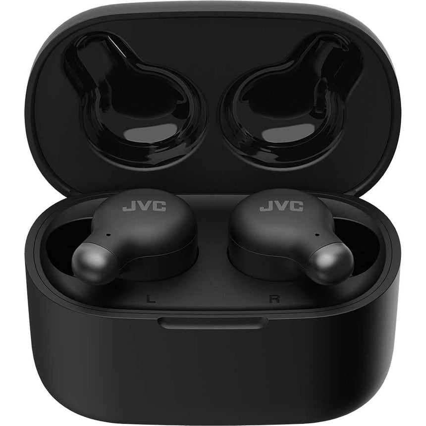 Casti audio In-Ear JVC HA-A25T-BN-E, Bluetooth, True Wireless, Negru